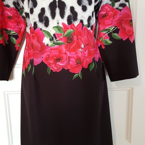 OLIMARA Stunning Special Occasion Dress, Made in Spain, sz 12 - Picture 5 of 11